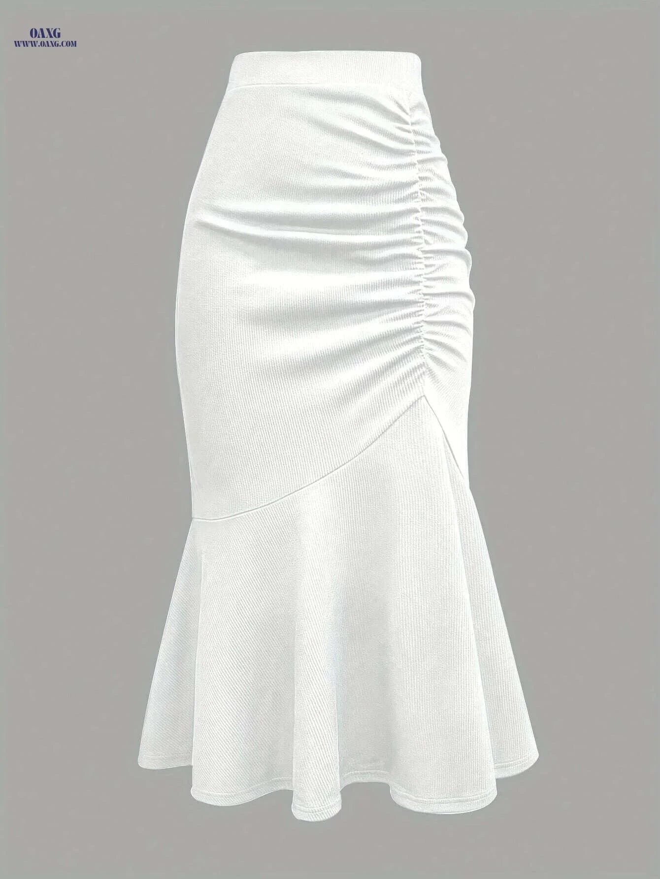 Elegant Mermaid to Fish Tail Skirt - All-Season A-Line Party Dress   OAXG 