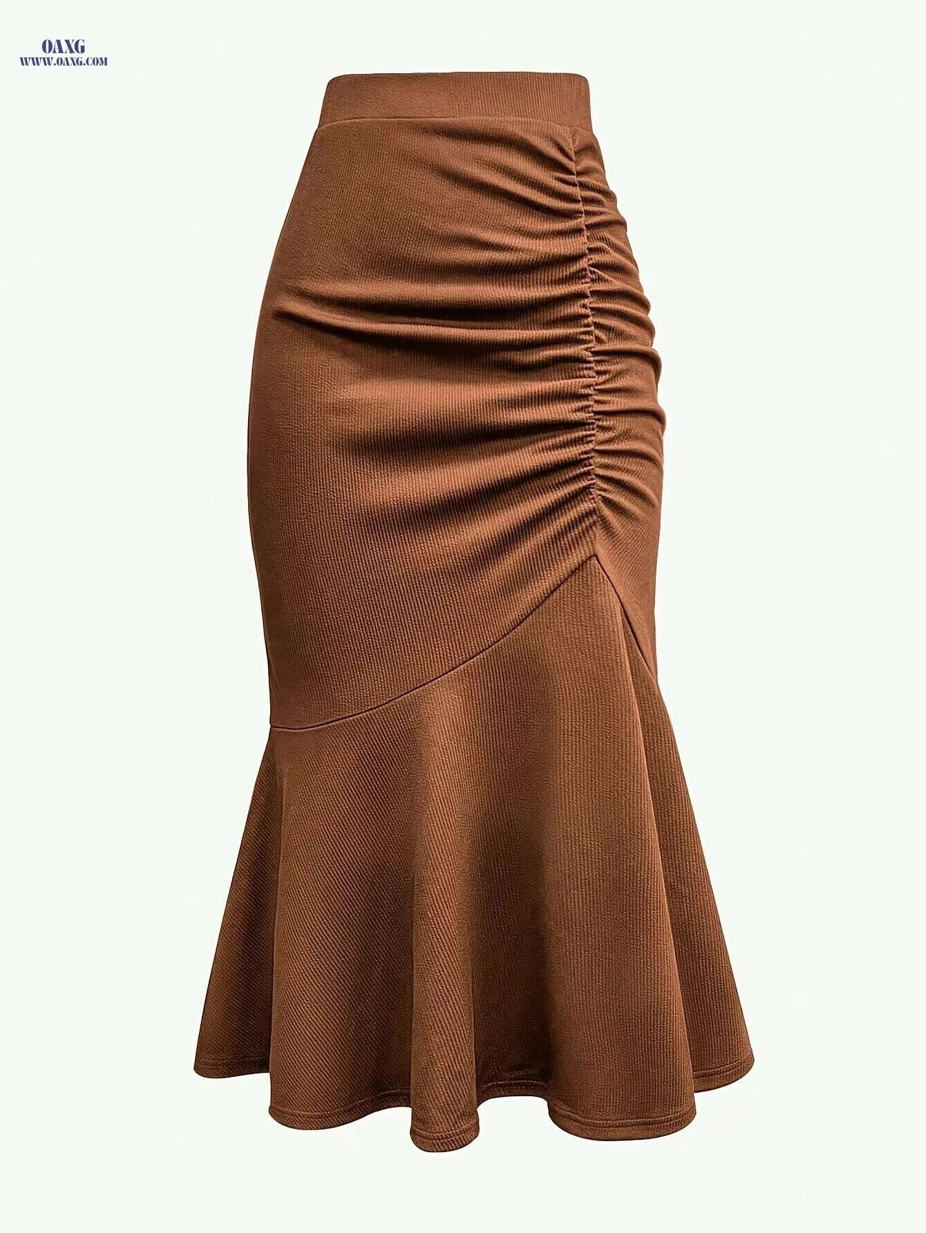 Elegant Mermaid to Fish Tail Skirt - All-Season A-Line Party Dress   OAXG 