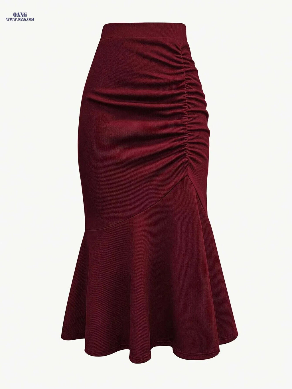 Elegant Mermaid to Fish Tail Skirt - All-Season A-Line Party Dress   OAXG White / S