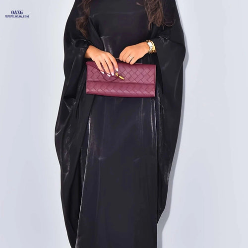 Elegant Middle Eastern Shimmering Robe - One Size Fits All, Model 8336-8   OAXG Rose Red / One-size