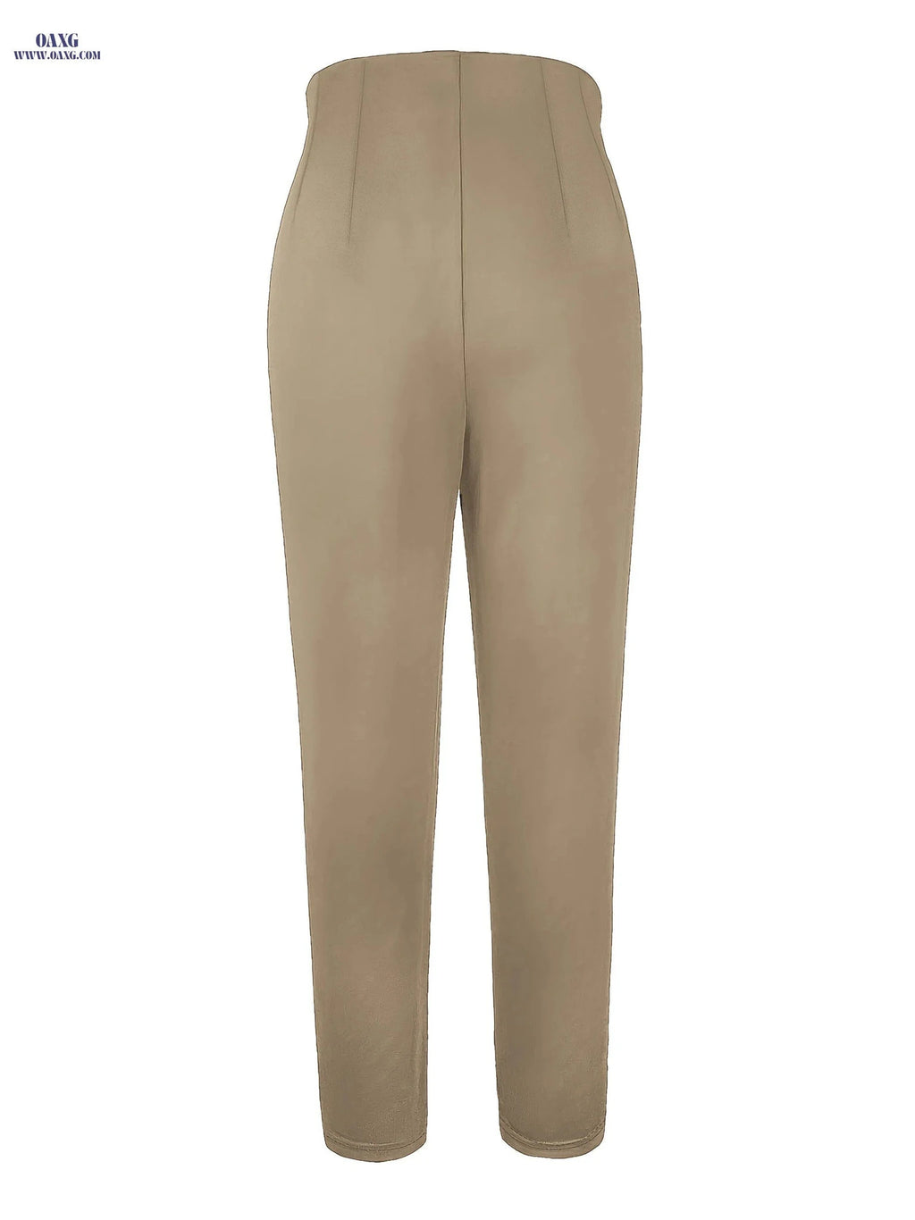 Elegant Slim-Fit Women's Long Pants - Versatile All-Season Style   OAXG Khaki / S