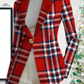 Elegant Women's Autumn Jackets - Versatile Floral Design for Fall   OAXG Mixed Color / XS