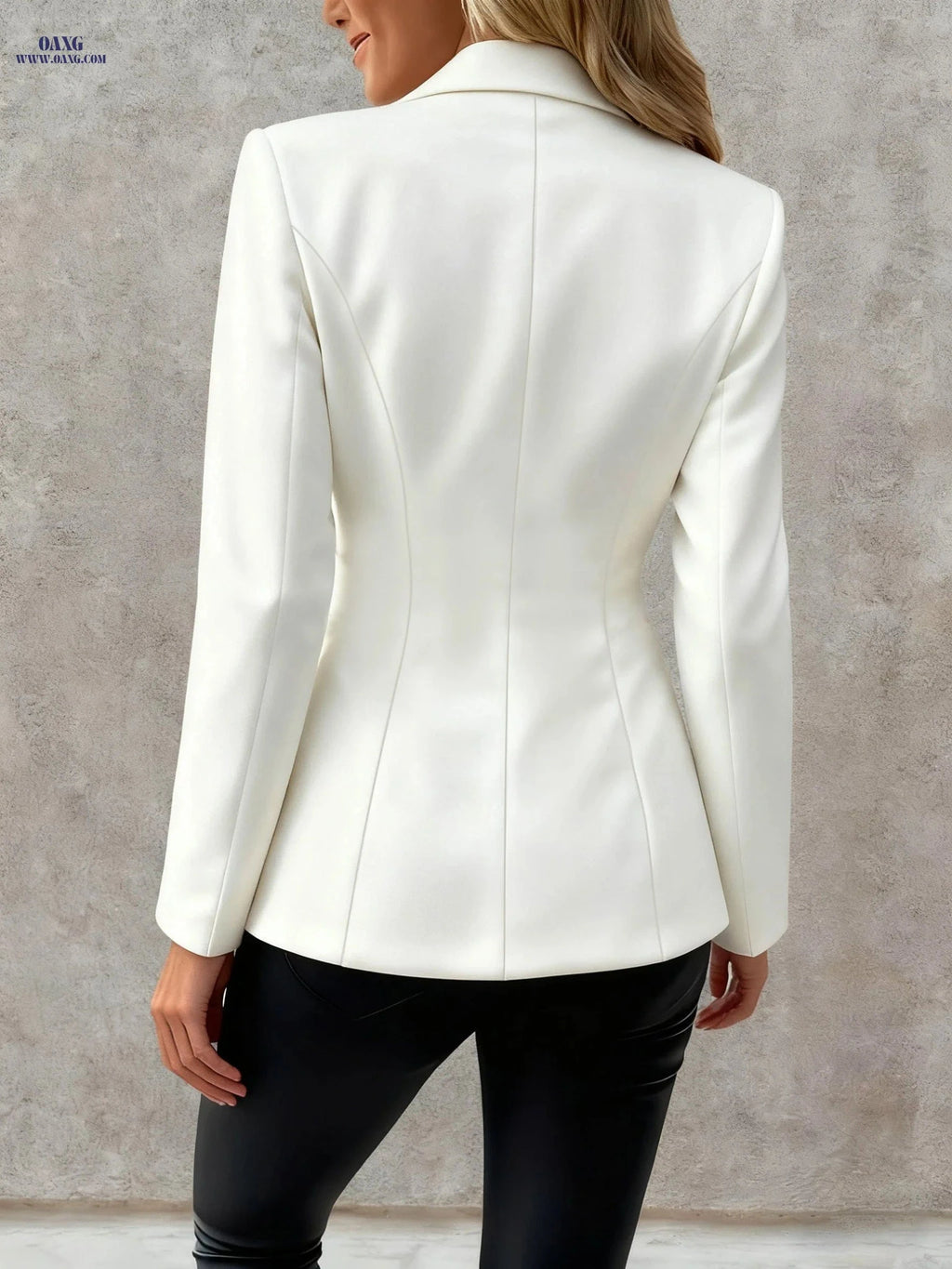 Elegant Women’s Embroidered Blazer - Perfect for Dates & Commuting   OAXG 