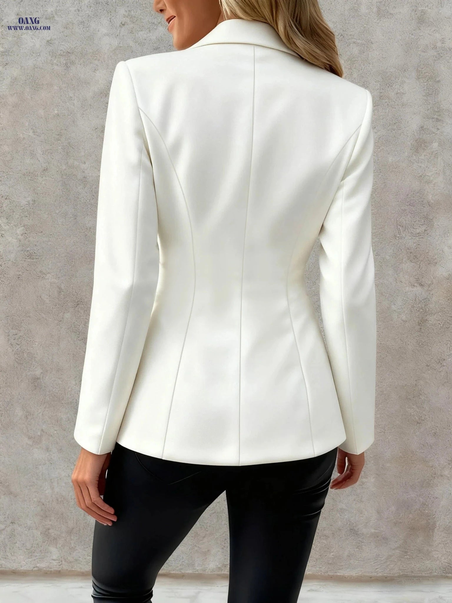 Elegant Women’s Embroidered Blazer - Perfect for Dates & Commuting   OAXG 