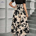 Elegant Women's Fall Dress - Perfect for Halloween and Christmas   OAXG 