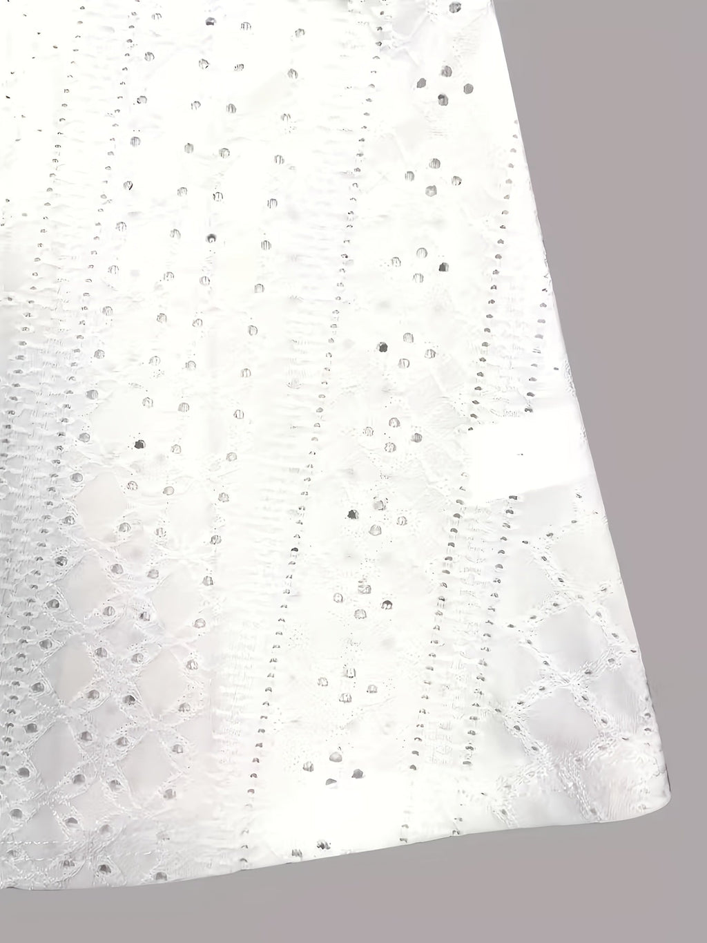 Elegant Women'S Lace-Sleeved Square Neck Top - Semi-Transparent Stretchy Long Flared Hem, Machine Washable Casual to Formal Shirt for Spring And Autumn, Lace Blouse, Spring And Autumn Decoration   OAXG White / S