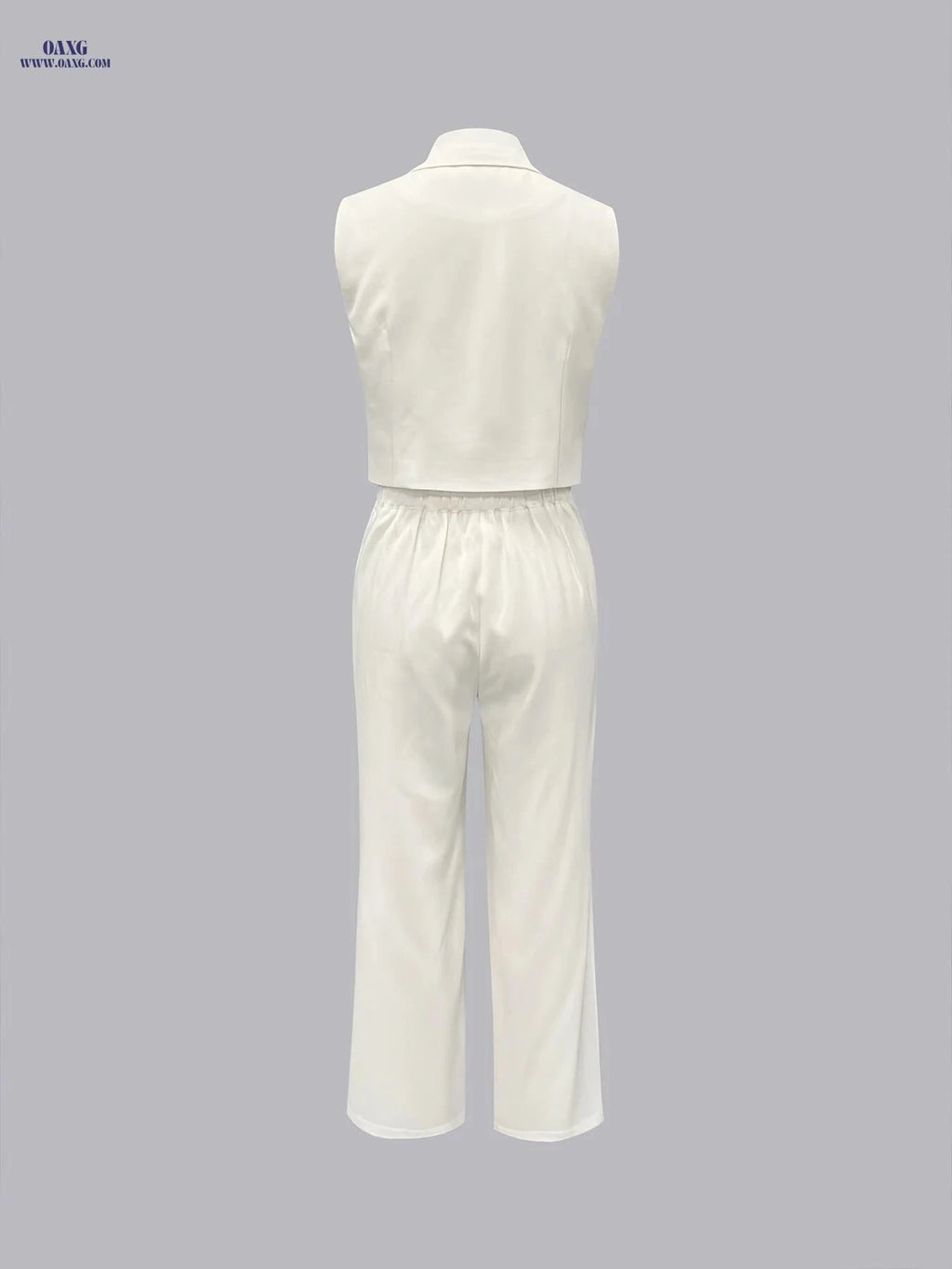 Elegant Women's Three-Piece Suit - Blazer, Vest & Trousers Set   OAXG 