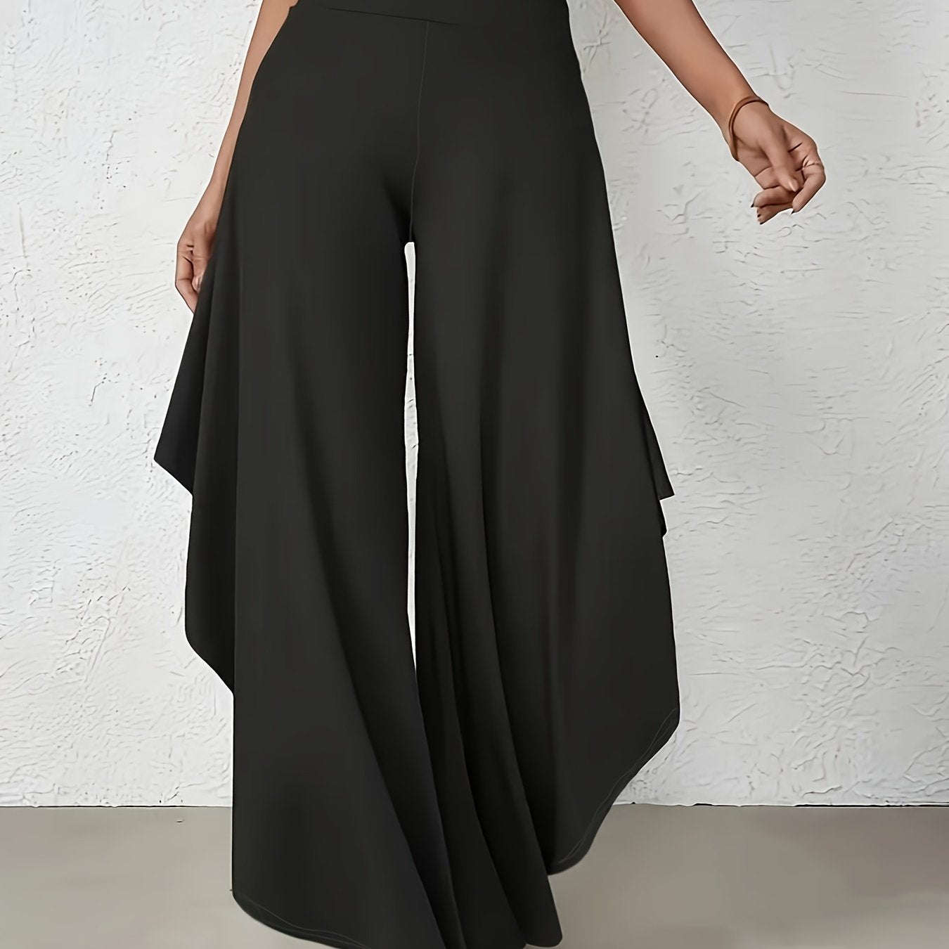 Elegant Yenaise Directional Pants - Comfortable Wide Leg for Spring   OAXG Khaki / XS