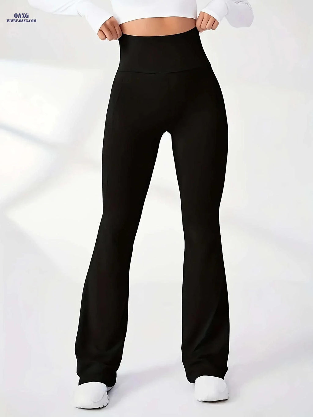 European American Fashion Flared Pants - Sexy Solid Color Style   OAXG 