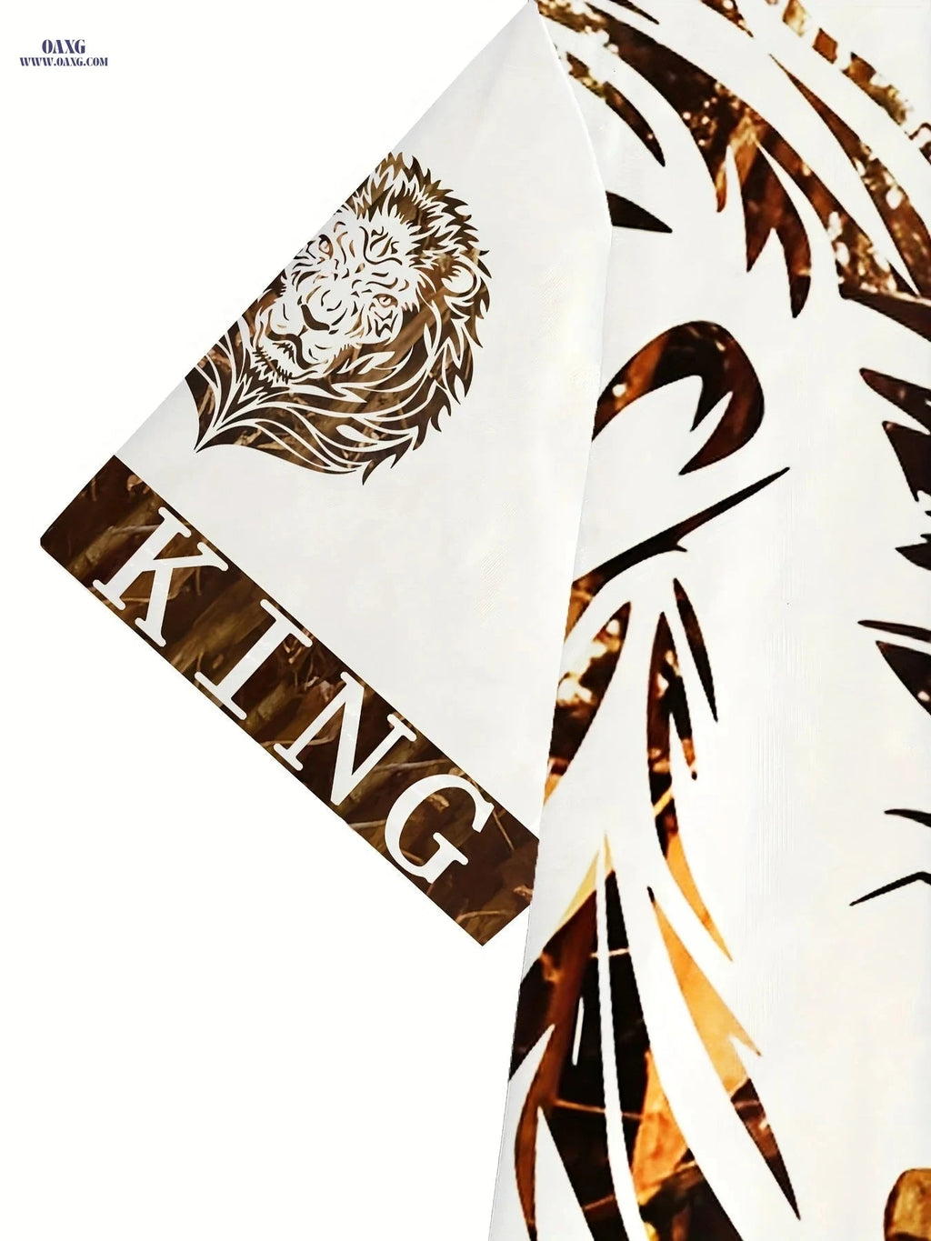 Fashion Lion Men's Casual Set - Short-Sleeve T-Shirt & Pants   OAXG 