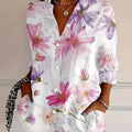 Fashion Women's Spring/Summer Shirt Top   OAXG Mixed colors / S