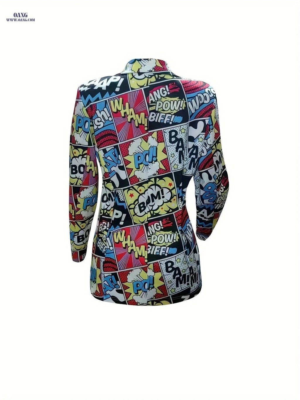 Fashionable Casual Midi Suit for Women - Digital Print, Loose Fit   OAXG 