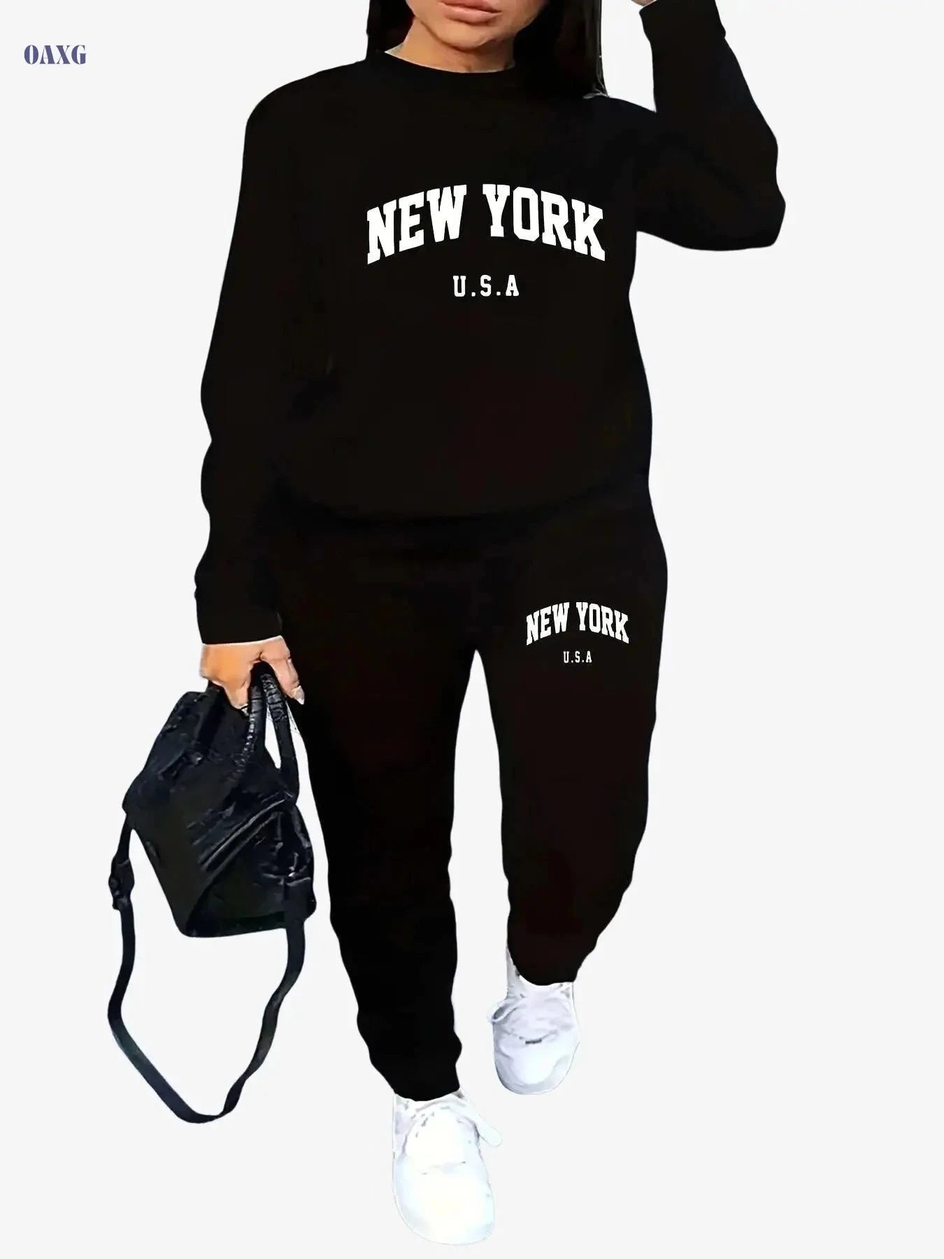 FLS1021WN10 Women's Fleece Hoodie Set - Autumn Fashion Casual Wear   OAXG 