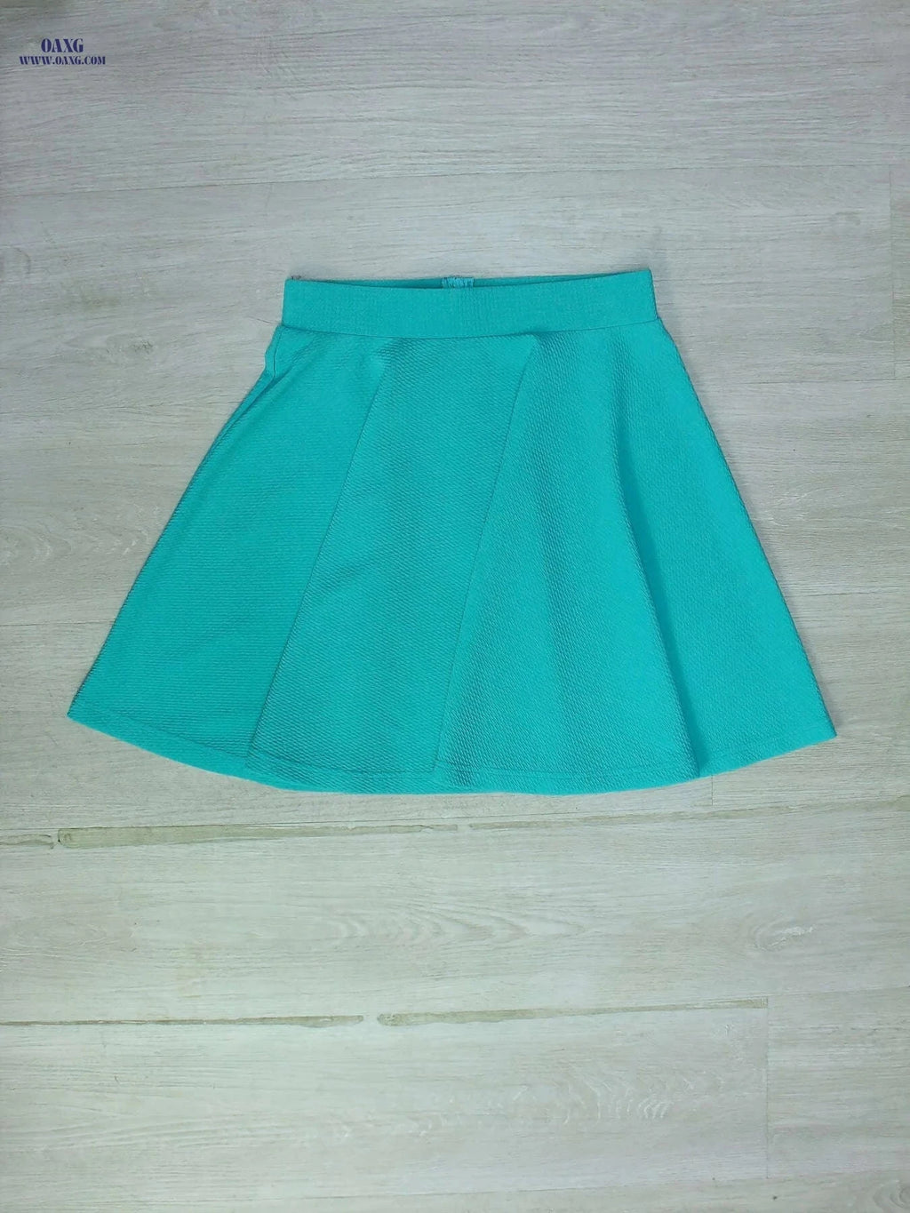 French-Inspired High-Waisted Flared Skirt - Elegant Office & Casual Style   OAXG 