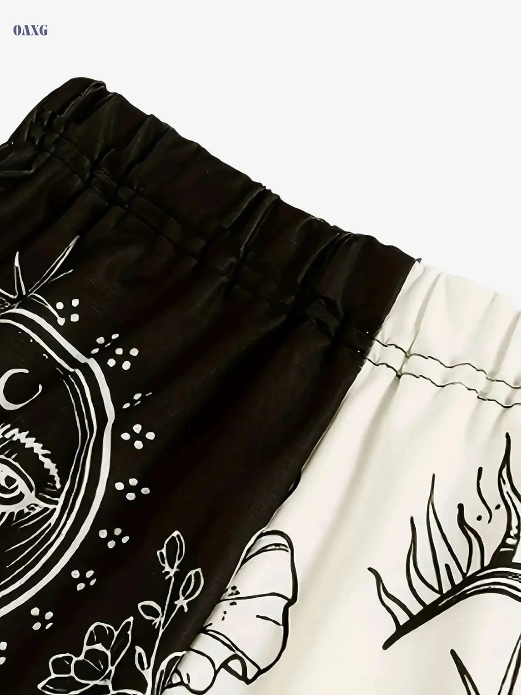 Funny Print Women's Casual Sports Pants - Elastic Waist Athleisure Style   OAXG 