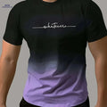 Gradient Men's Comfy T-Shirt - Quick-Drying, Breathable Fit for Gym   OAXG 