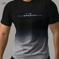 Gradient Men's Comfy T-Shirt - Quick-Drying, Breathable Fit for Gym   OAXG grey / S