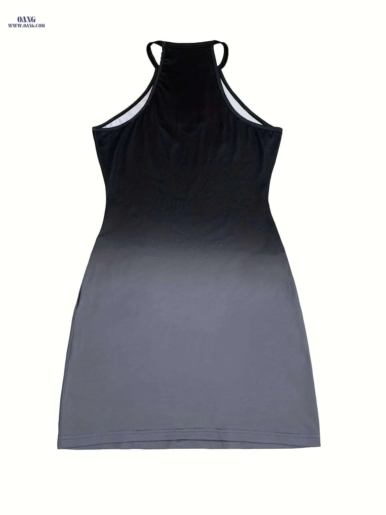 Gradient Off-Shoulder Dress - High Elasticity Fitted for Summer   OAXG Mixed Color / S
