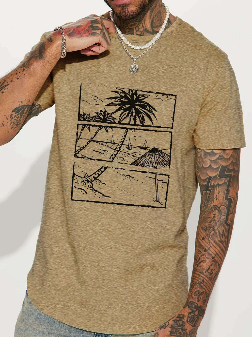 hawaiian-beach-men-s-casual-t-shirt-short-sleeve-graphic-tee-oaxg-9MA