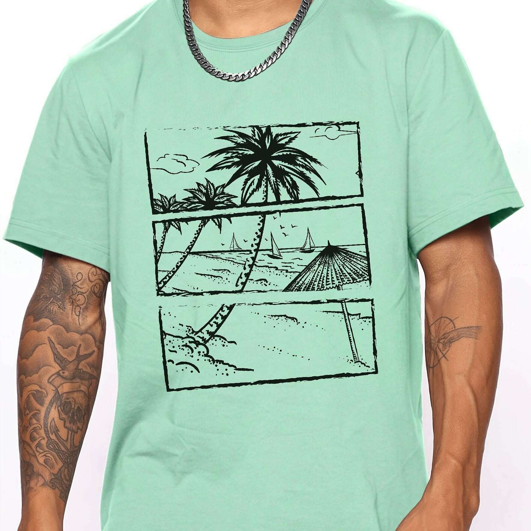 hawaiian-beach-men-s-casual-t-shirt-short-sleeve-graphic-tee-oaxg-qo5