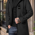 HIDKAT Men's Lightweight Hooded Jacket - Casual Spring & Autumn Wear   OAXG 