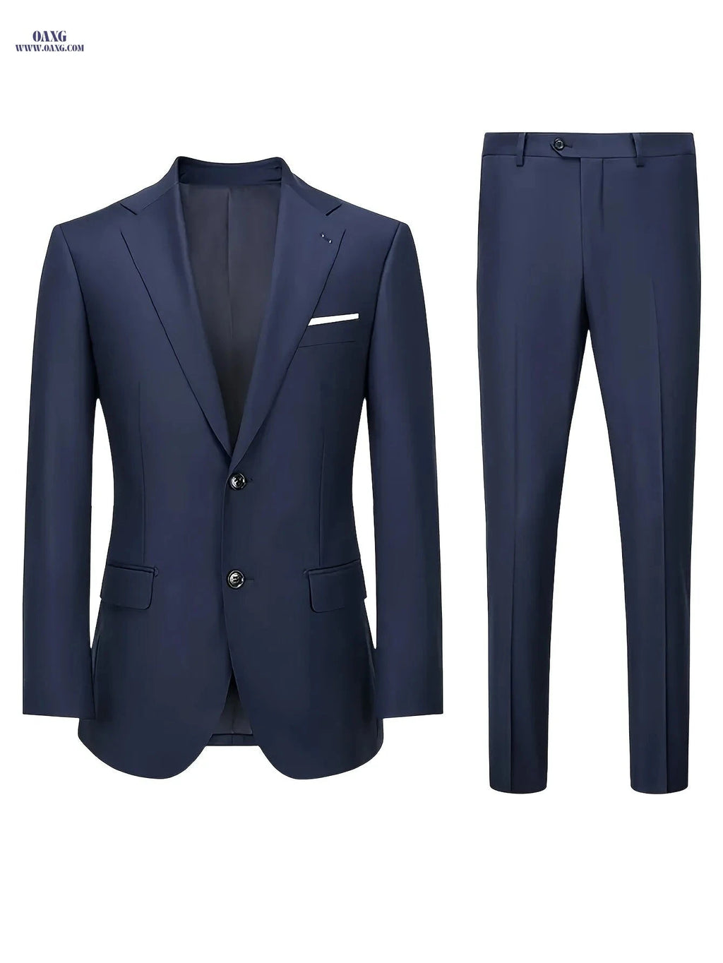 High-Quality Men's Suit Set - Jacket & Pants for Office Style   OAXG 