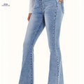 High-Stretch Flare Bell-Bottom Pants - Casual & Dressy Trousers   OAXG 