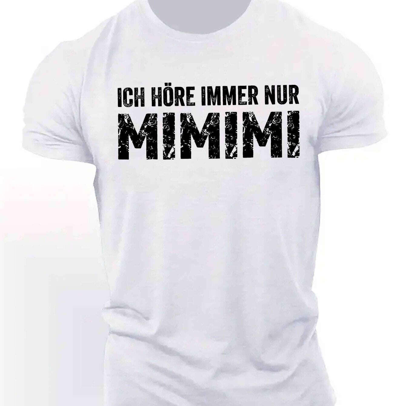 ich-hore-immer-nur-mimimi-men-s-t-shirt-lightweight-geometric-design-oaxg-9zG