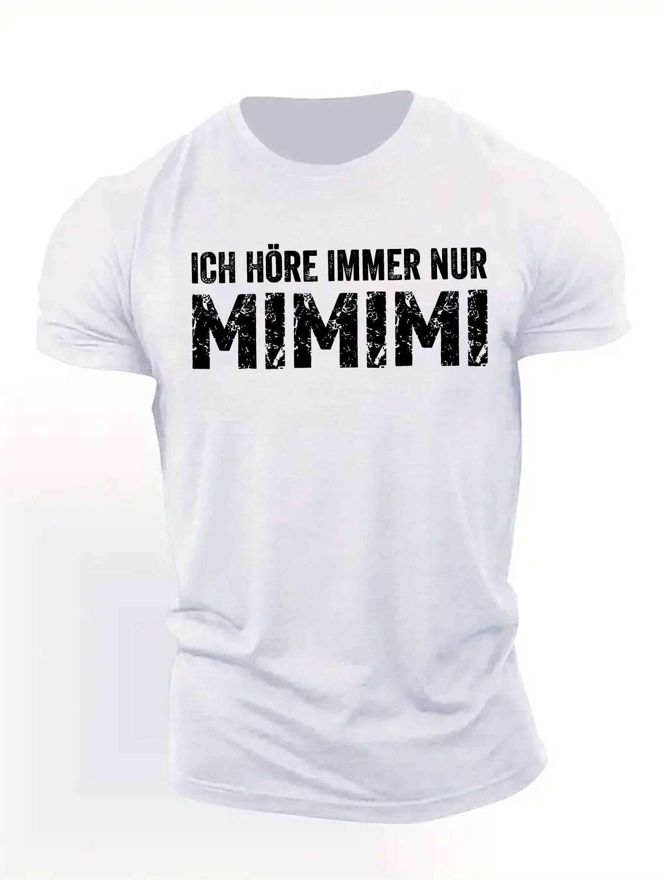 ich-hore-immer-nur-mimimi-men-s-t-shirt-lightweight-geometric-design-oaxg-Qwk