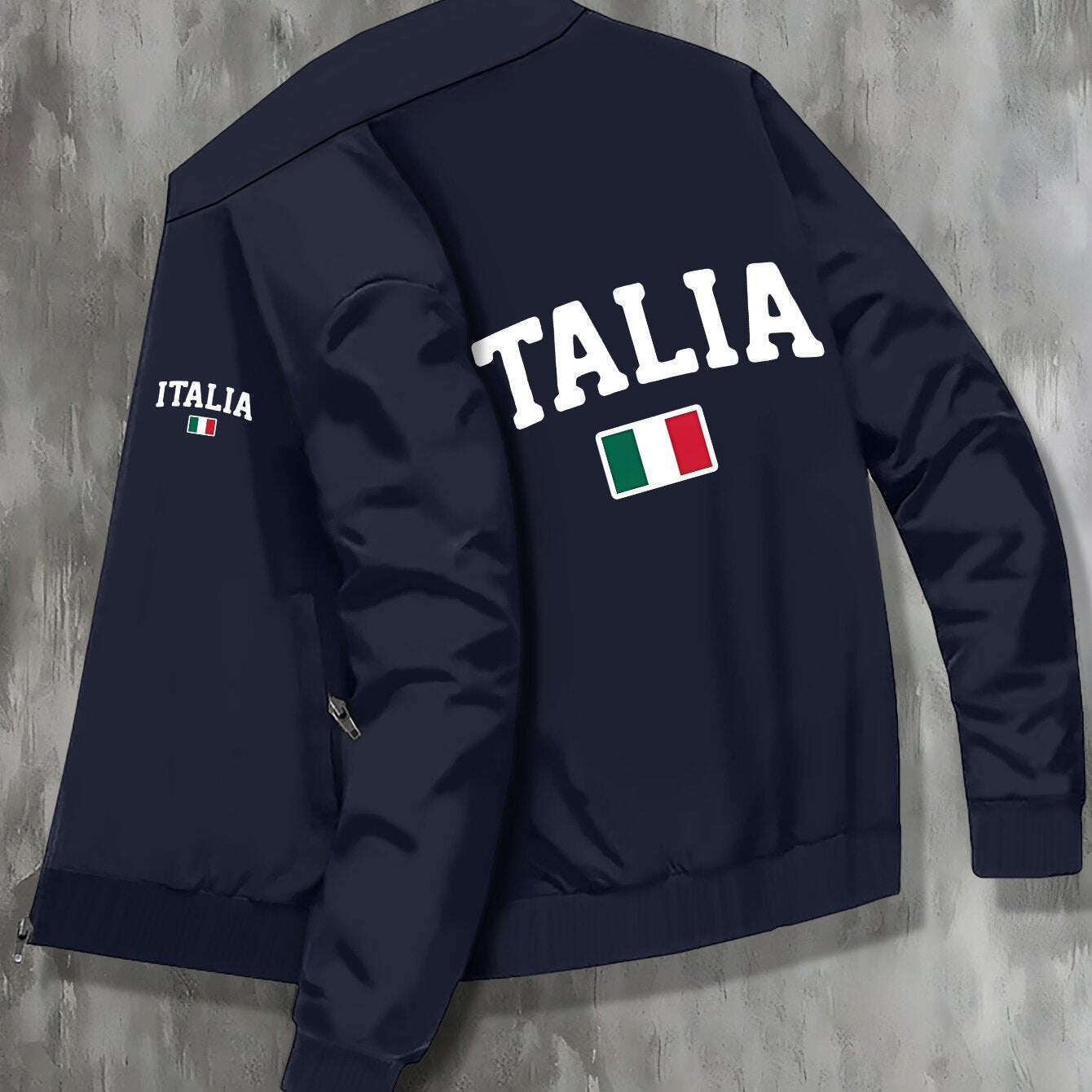 italia-flag-print-zip-up-jacket-comfortable-long-sleeve-for-autumn-oaxg-6XX