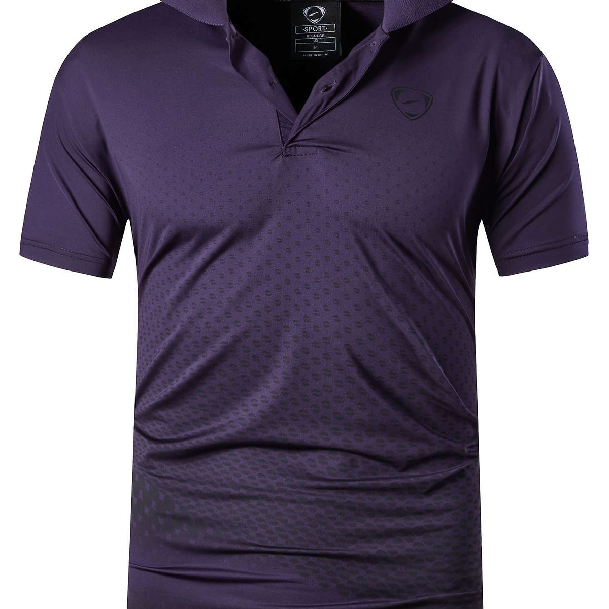 JEANSIAN Men's Short Sleeve Sport Tee - Lightweight Golf & Tennis Shirt   OAXG Red / S