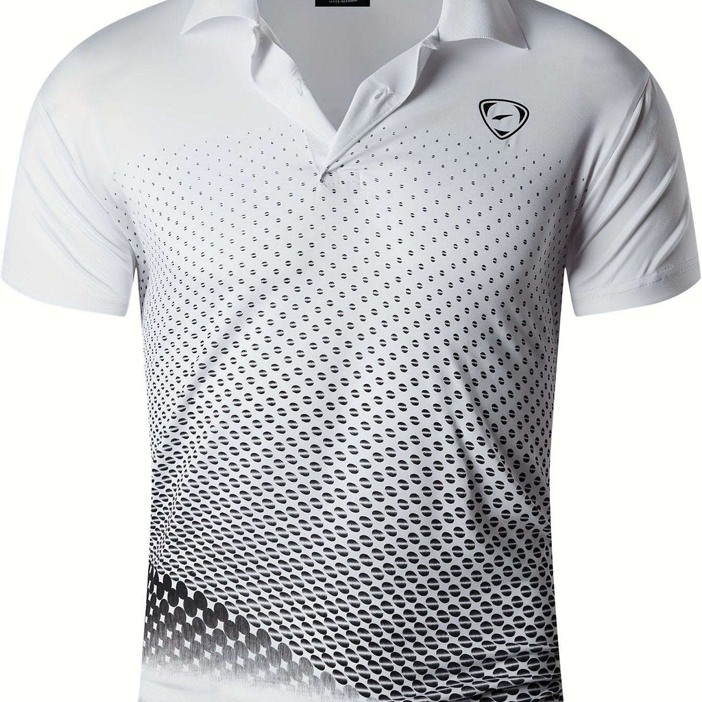 JEANSIAN Men's Short Sleeve Sport Tee - Lightweight Golf & Tennis Shirt   OAXG Red / S