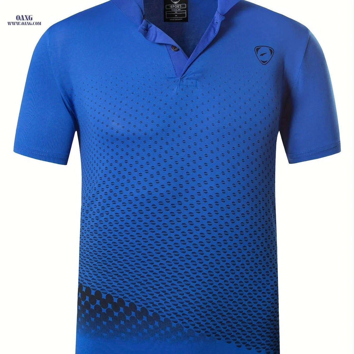 JEANSIAN Men's Short Sleeve Sport Tee - Lightweight Golf & Tennis Shirt   OAXG Red / S