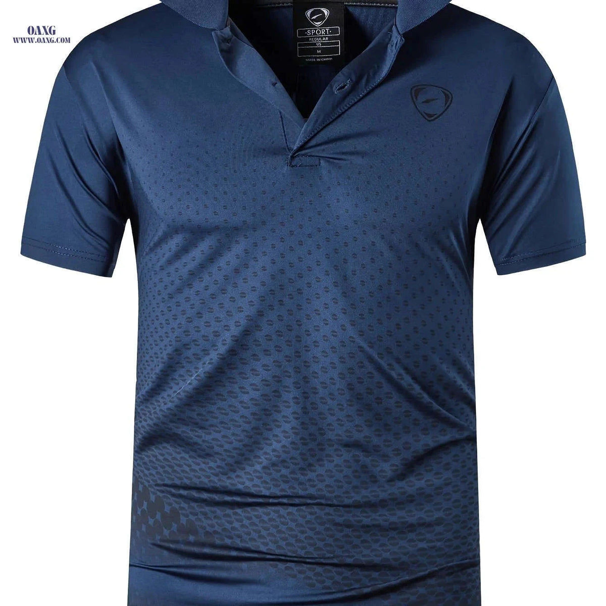 JEANSIAN Men's Short Sleeve Sport Tee - Lightweight Golf & Tennis Shirt   OAXG Red / S