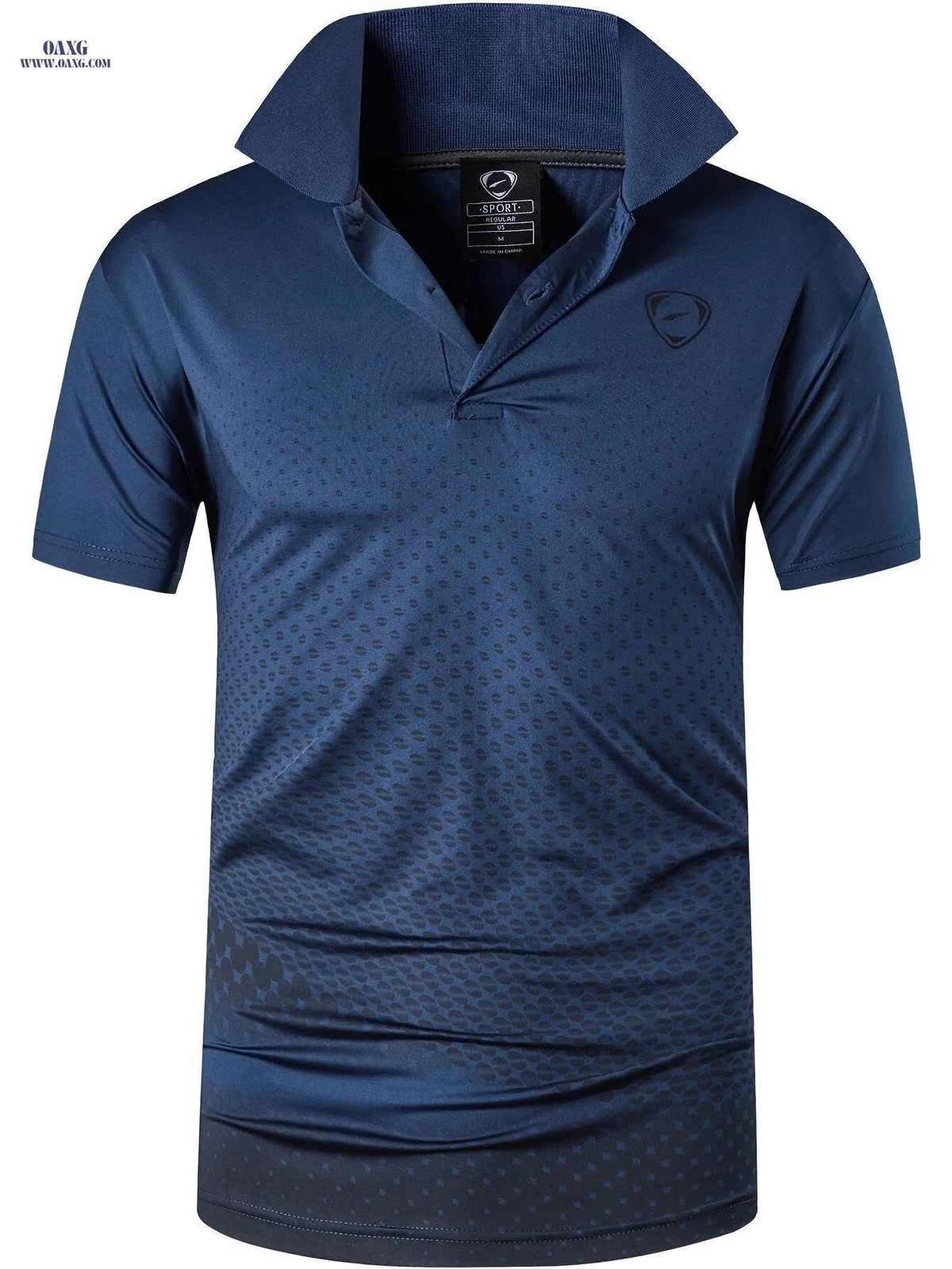 JEANSIAN Men's Short Sleeve Sport Tee - Lightweight Golf & Tennis Shirt   OAXG Red / S