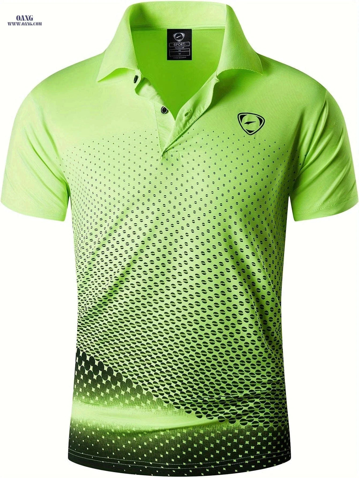 JEANSIAN Men's Short Sleeve Sport Tee - Lightweight Golf & Tennis Shirt   OAXG Red / S