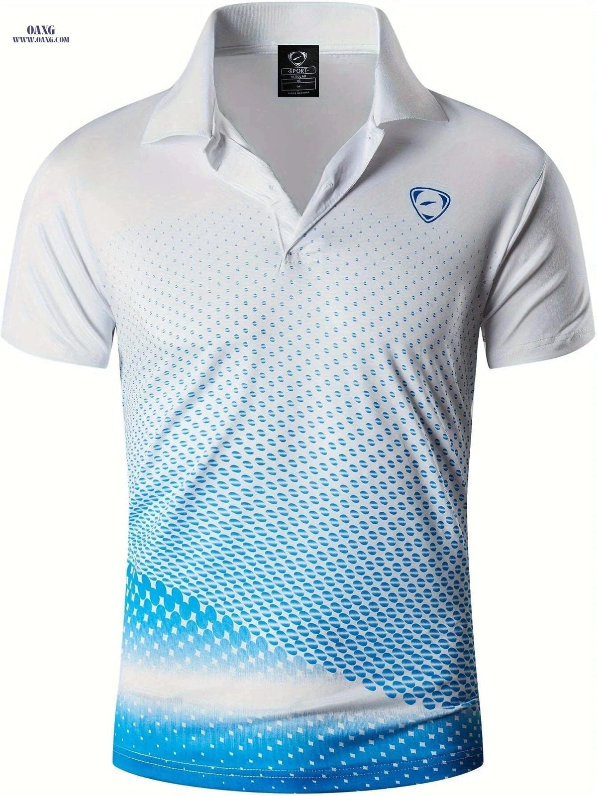 JEANSIAN Men's Short Sleeve Sport Tee - Lightweight Golf & Tennis Shirt   OAXG Red / S