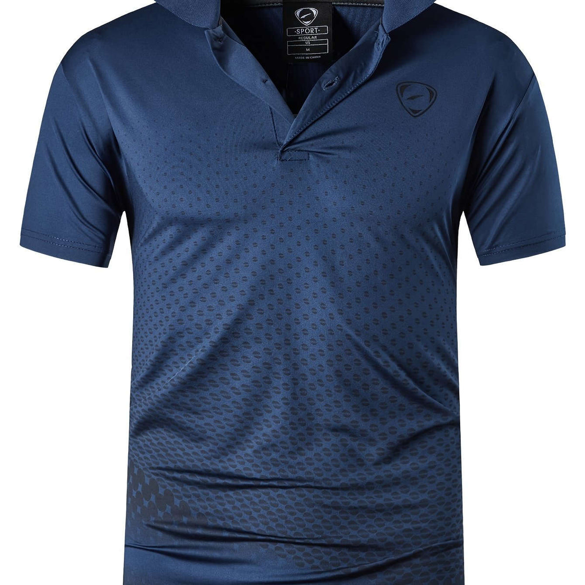 JEANSIAN Men's Short Sleeve Sport Tee - Lightweight Golf & Tennis Shirt   OAXG Red / S