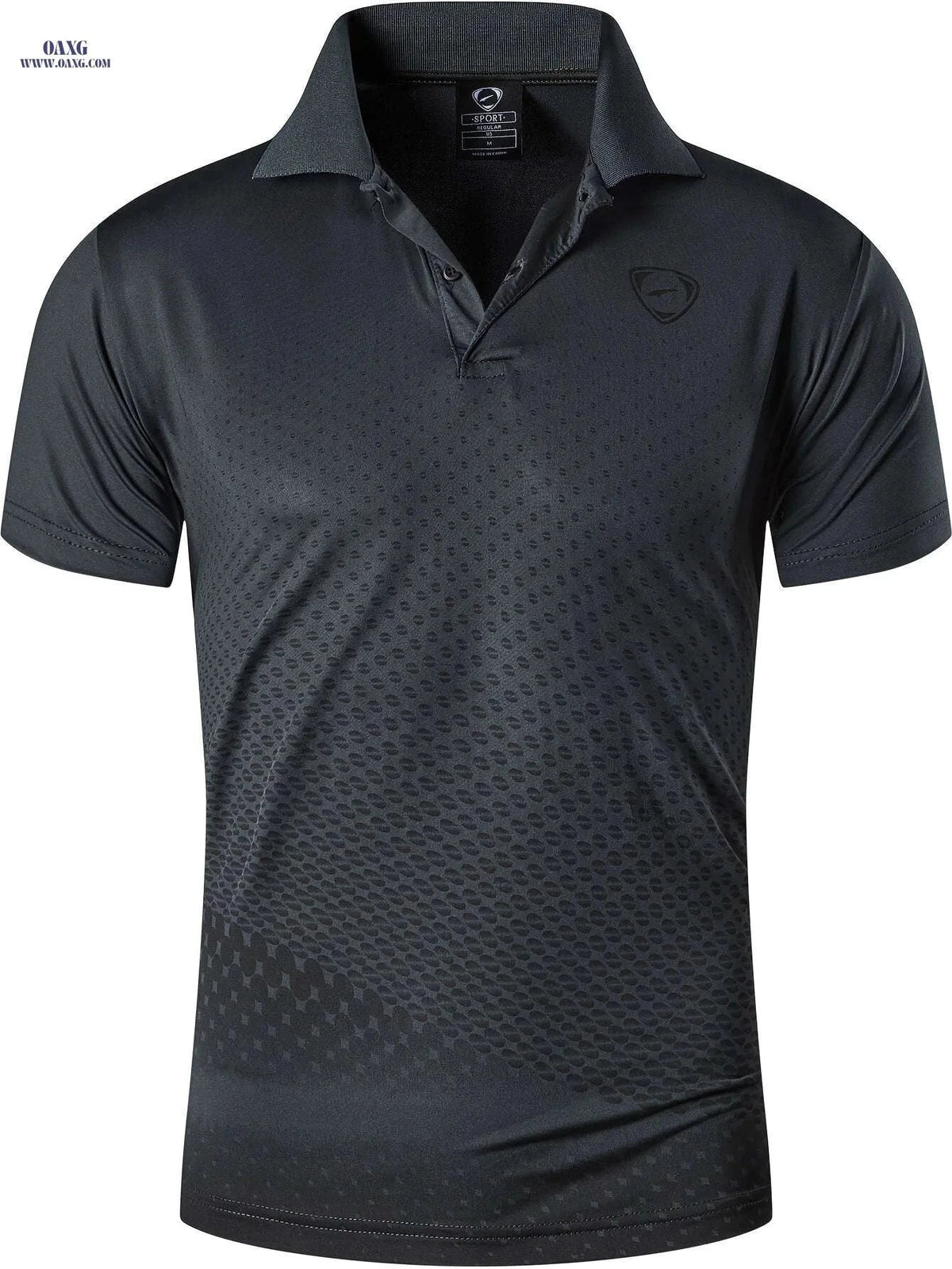 JEANSIAN Men's Short Sleeve Sport Tee - Lightweight Golf & Tennis Shirt   OAXG Red / S