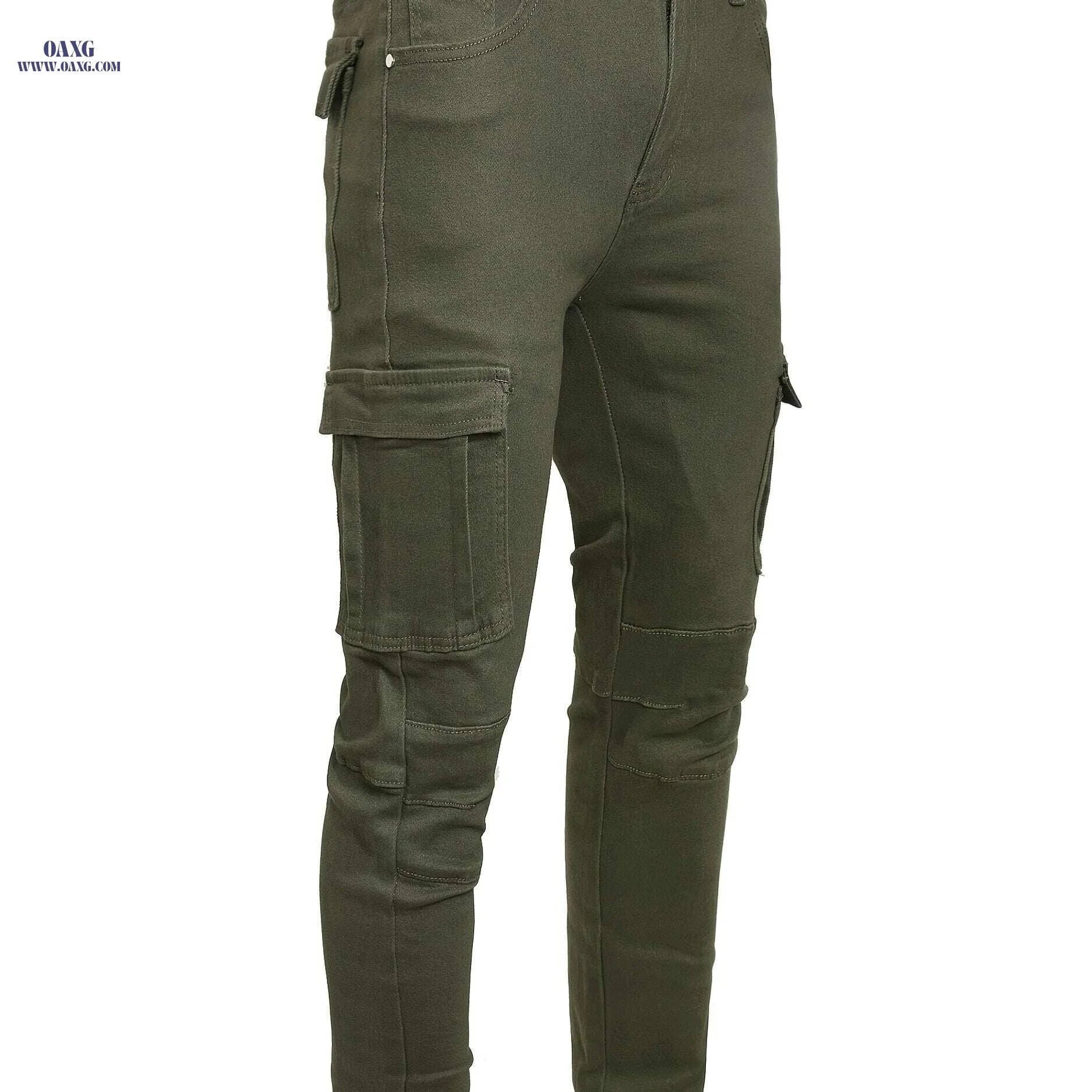 JUNBAOSS Men's Slim Fit Ripped Skinny Jeans - Casual Fashion Style   OAXG 