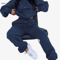 KCVR Women’s Autumn Hoodie & Fleece-Lined Pants Set - Casual Outfit   OAXG 
