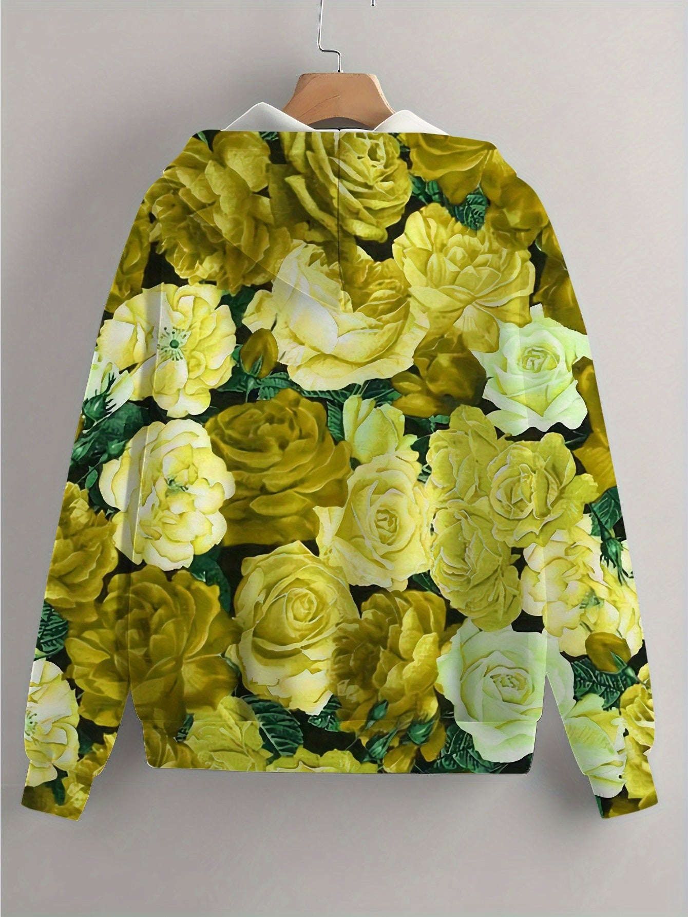 KLAYSE Sweat à Capuche Floral 3D - Regular Fit, Poches, Casual   OAXG Mixed Color / XXS