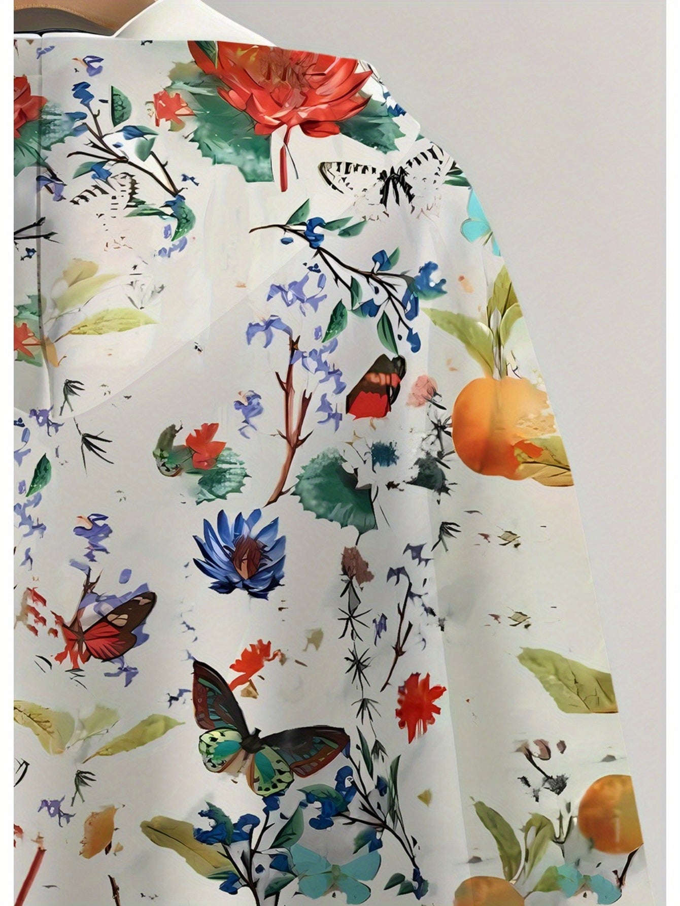 KLAYSE Sweatshirt à Capuche 3D Floral - Automne/Hiver Femme   OAXG Mixed Color / XXS