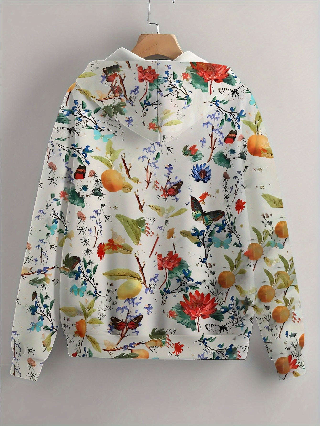 KLAYSE Sweatshirt à Capuche 3D Floral - Automne/Hiver Femme   OAXG Mixed Color / XXS