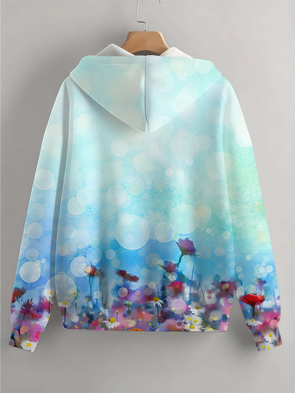 KLAYSE Sweatshirt à Capuche Floral 3D - Chic Automne/Hiver Femme   OAXG Mixed Color / XXS