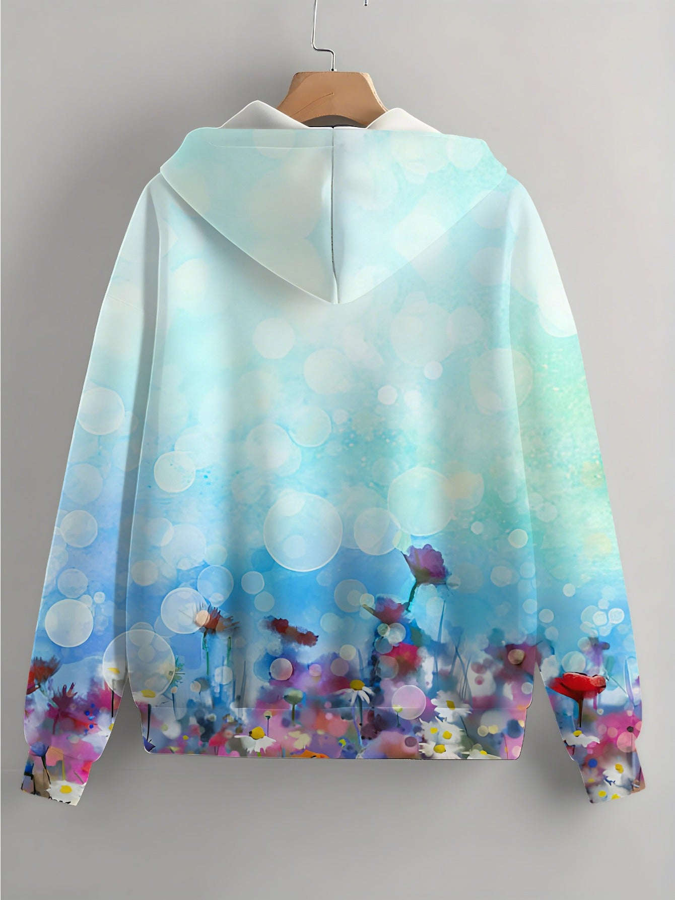 KLAYSE Sweatshirt à Capuche Floral 3D - Chic Automne/Hiver Femme   OAXG Mixed Color / XXS