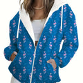 KLAYSE Sweatshirt à Capuche Floral 3D - Chic et Confortable pour Femme   OAXG Mixed Color / XXS