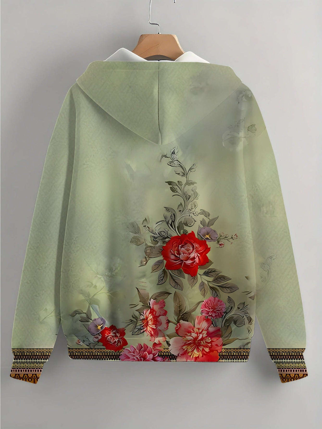 KLAYSE Sweatshirt à Capuche Floral 3D - Mode Automne/Hiver Femme   OAXG Mixed Color / XXS
