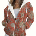 KLAYSE Sweatshirt à Capuche Floral 3D - Mode Femme Automne Hiver   OAXG Mixed Color / XXS
