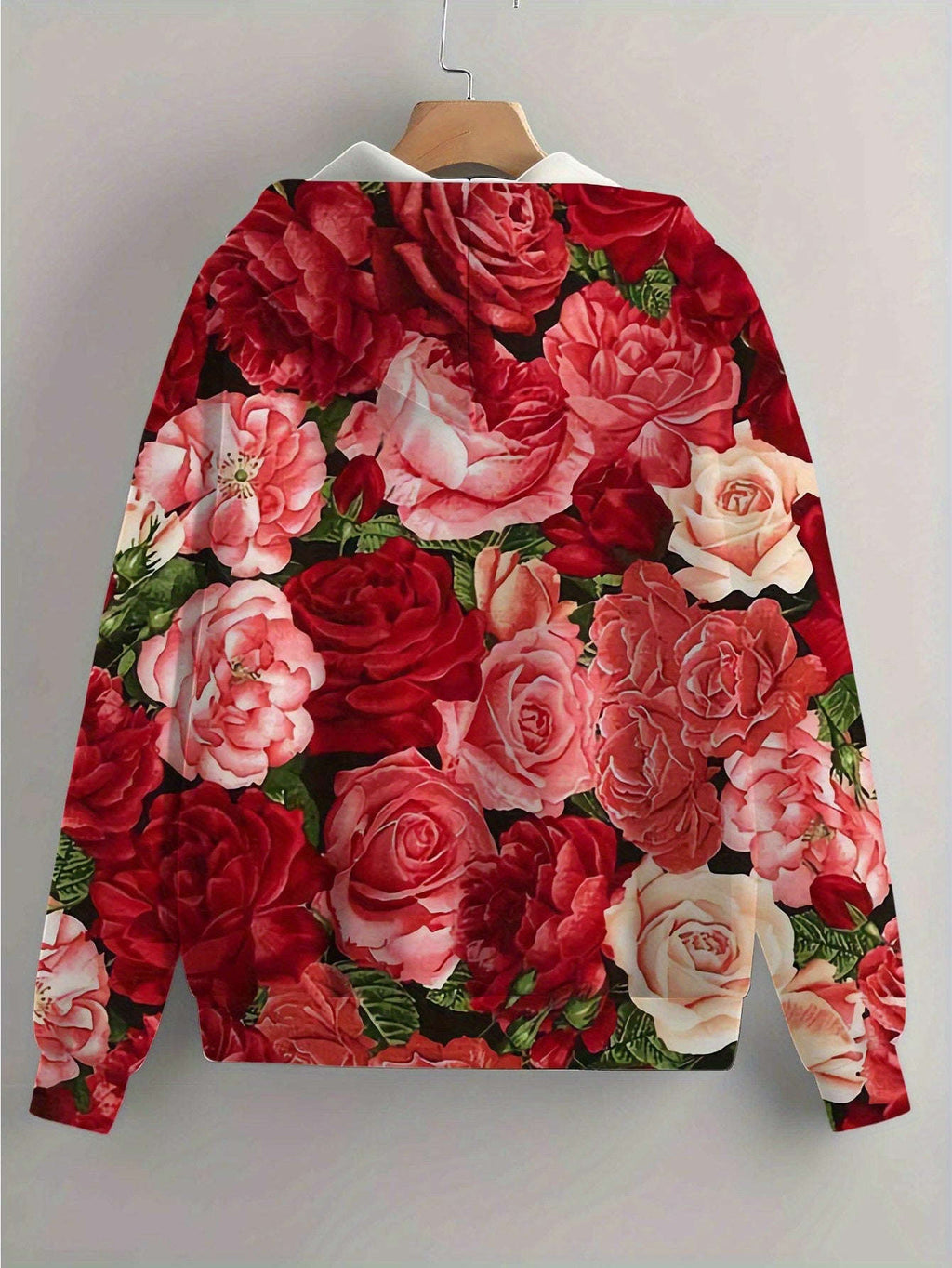 KLAYSE Sweatshirt à Capuche Imprimé Floral Femme - Automne/Hiver   OAXG 